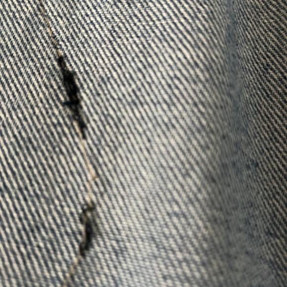 Levi’s denim jeans jacket with snake detail size bust 20” no size - Picture 9 of 10